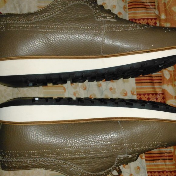 Leather shoes